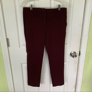 Ann Taylor Petite Purple Slack Professional Pants